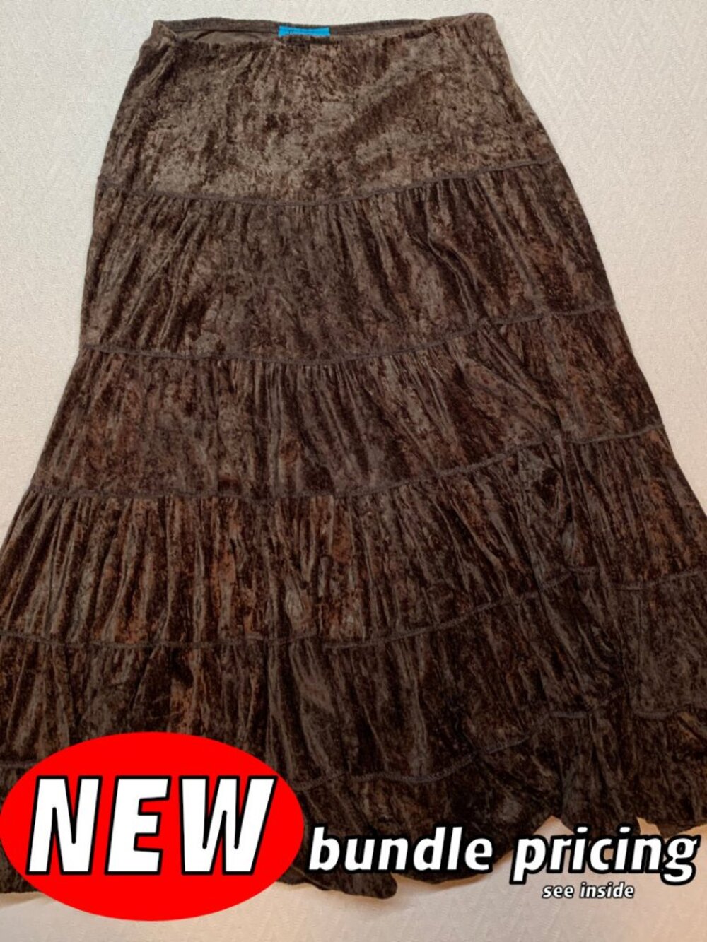 Bohemian Style Vintage Velvet Long Dress